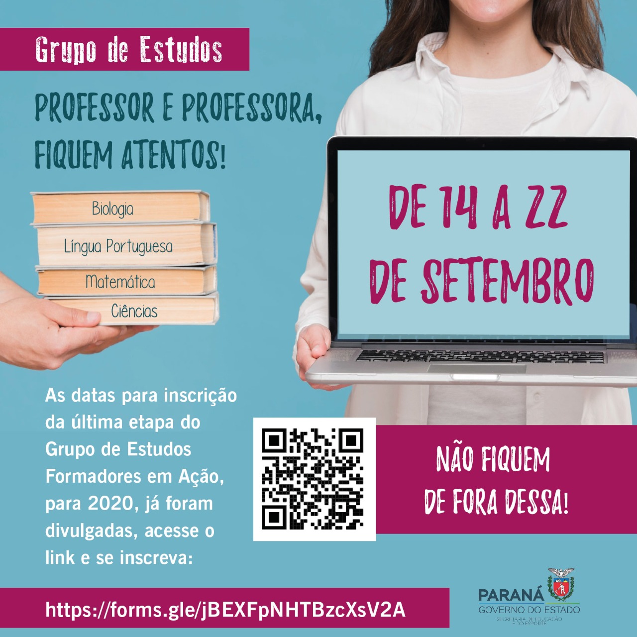 Inscrição Grupo de Estudos2